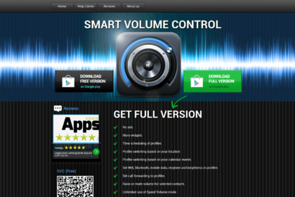 Smart Volume Control+ - produktová stránka